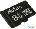 Флеш карта Microsdhc 8gb Netac P500 <nt02p500stn-008g-s>  (без Sd адаптера) 80mb/s