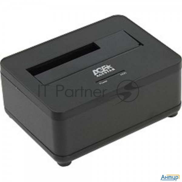 Докстанция 2,5""/3,5"" Sataiii Agestar 3ubt7 (black) Usb 3.0, пластик+алюминий, черная