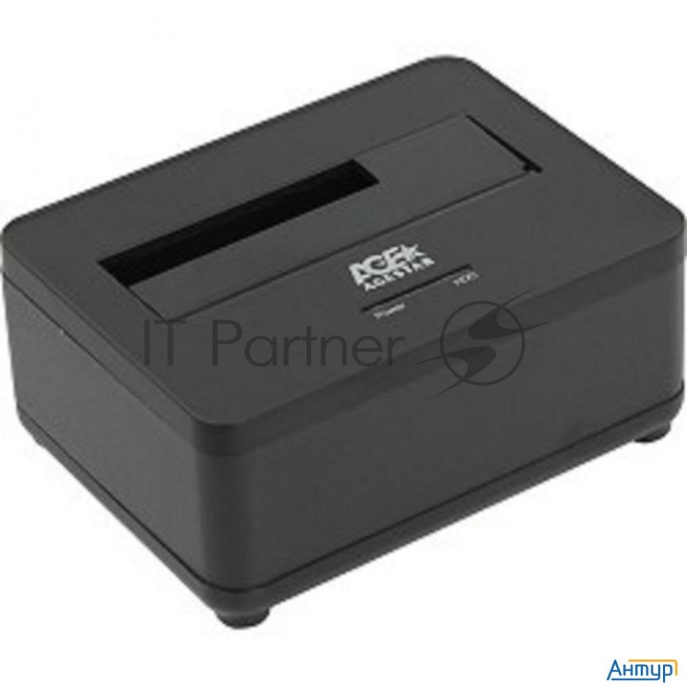 Докстанция 2,5""/3,5"" Sataiii Agestar 3ubt7 (black) Usb 3.0, пластик+алюминий, черная