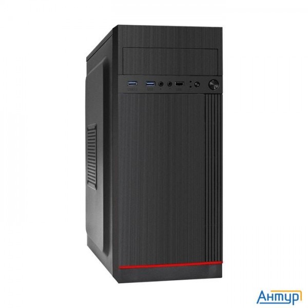 Exegate Ex290174rus Корпус Miditower Exegate Aa-442u2 (atx, без БП, 1*usb+2*usb3.0, аудио, черный)