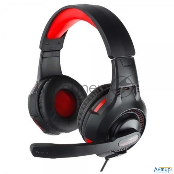 Gembird Mhs-g210, код Survarium, черн/крас, рег громкости, каб 1.8м