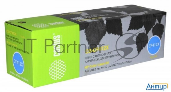 Тонер-картридж Cactus Cs-cf412x желтый (5000 стр.) для Hp Hp Clj Pro M452dn/ M452dw/m477fdn/m477fdw