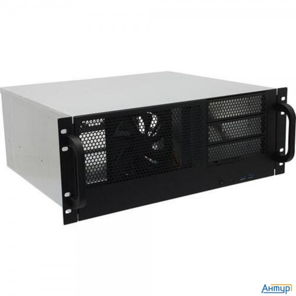 Procase Rm438-b-0 Корпус 4u Server Case,3x5.25+8hdd,черный,без блока питания,глубина 380мм, Mb Atx 1