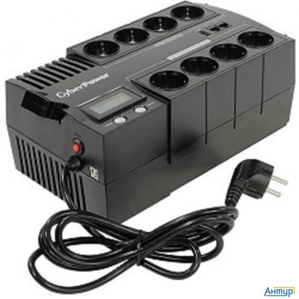 Cyberpower Br700elcd ИБП {line-interactive, 700va/420w Usb/rj11/45/usb Charger A (4+4 Euro)}