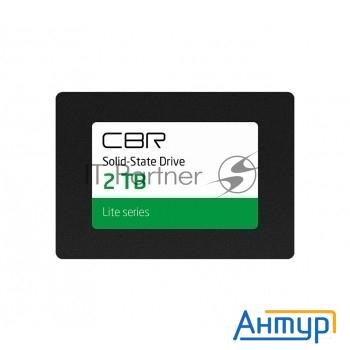 Внутренний Ssd-накопитель Cbr Ssd-002tb-2.5-lt22, серия "lite", 2048 Gb, 2.5", Sata Iii 6 Gbit/s, Sm