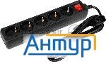Сетевой фильтр Pc Pet Ap01006-e-bk (ups) 1.8м (5 розеток) черный