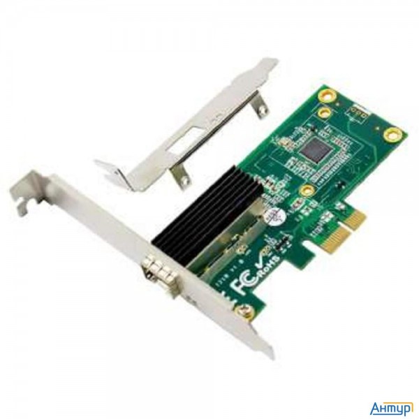 Orient Xwt-int210pe Sfp, Сетевая карта Pci-ex1 V2.1 Sfp Gigabit Ethernet, Intel I210 Chipset, 10/100
