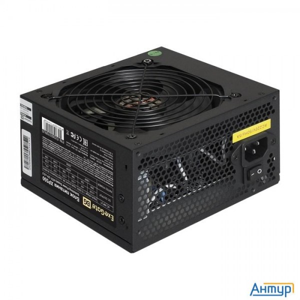 Exegate Ex282070rus-pc Блок питания 550w Exegate Xp550 (atx, Pc, 12cm Fan, 24pin, 4pin, Pcie, 3xsata