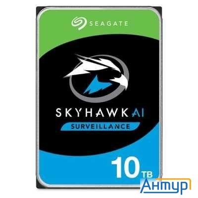 10tb Seagate Skyhawkal (st10000ve001) {sata 6 Гбит/с, 7200 Rpm, 256 Mb Buffer, для видеонаблюдения}