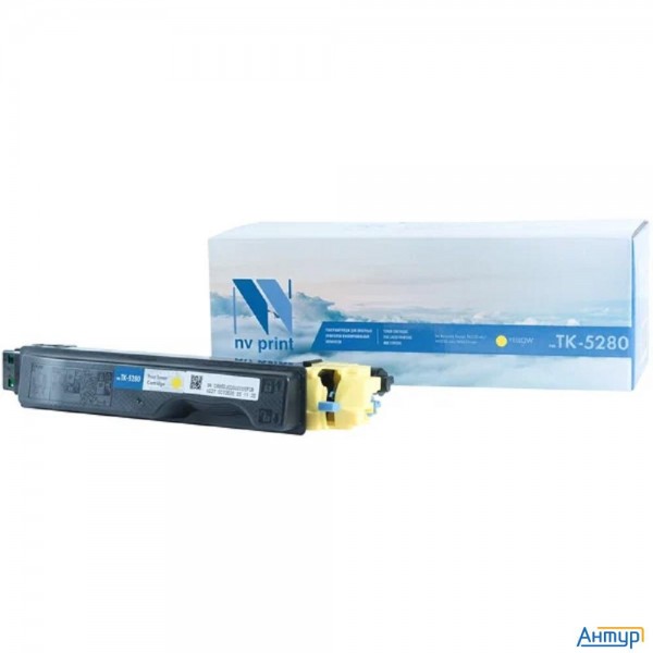 Nv Print Tk-5280y Тонер-картридж для Kyocera Ecosys P6235cdn/m6235cidn/m6635cidn (11000k). Yellow