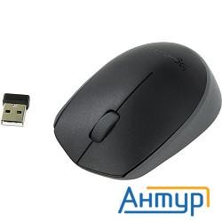 910-004424 Logitech Wireless Mouse M171, Black