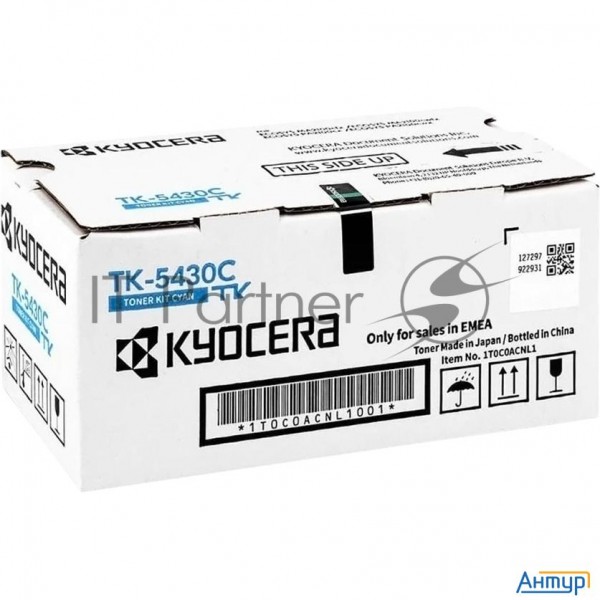 Тонер-картридж Kyocera Tk-5430c для Ecosys Ma2100cfx/ma2100cwfx/pa2100cwx/pa2100cx голубой(1250 стр.