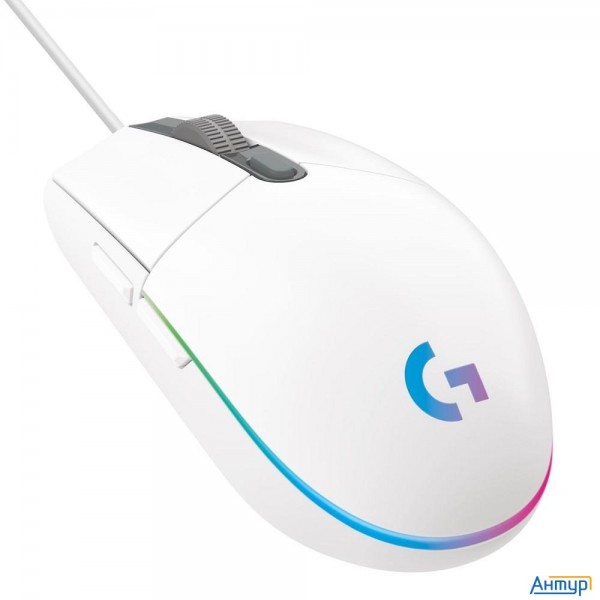 910-005824/910-005809 Мышь Logitech G102 Lightsync белый оптическая (8000dpi) Usb (6but)