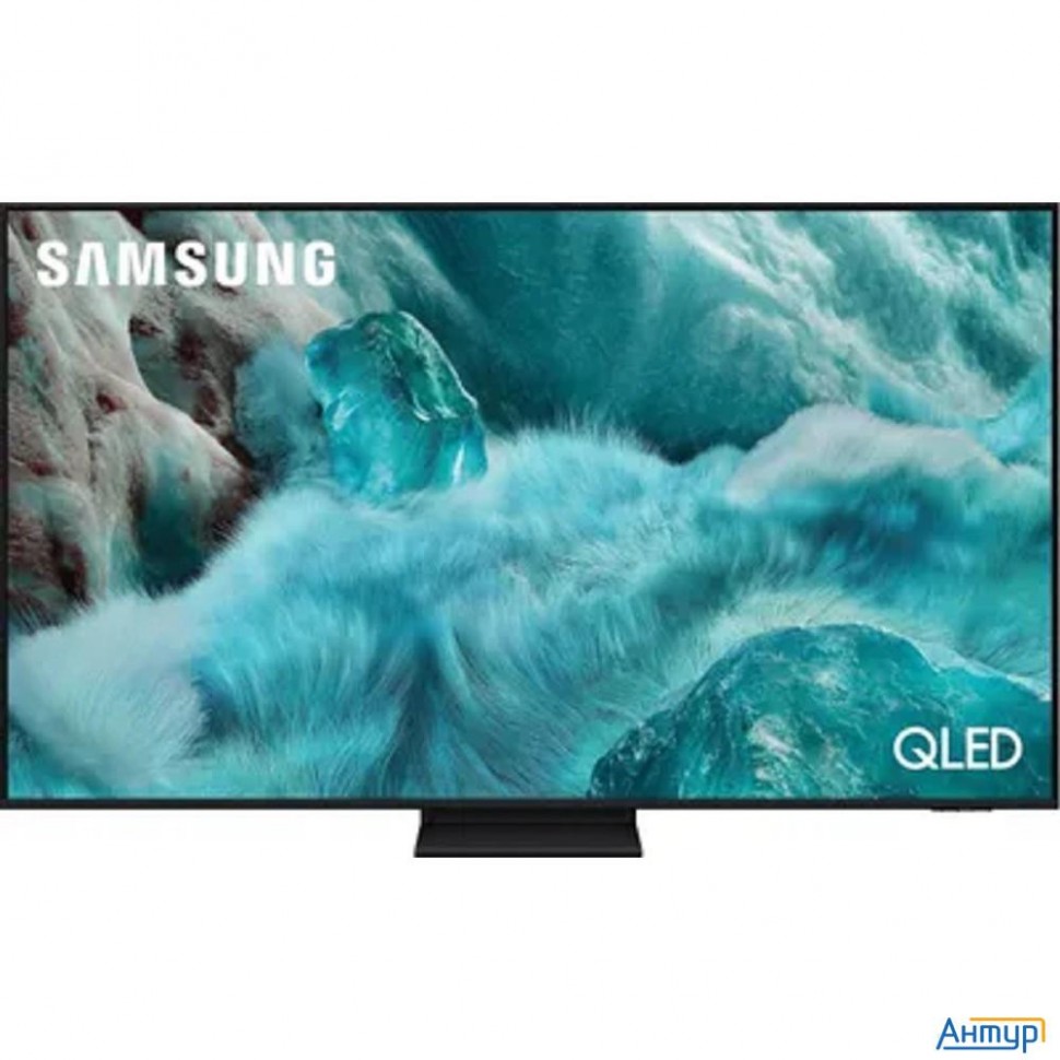 Samsung 55" Qe55q7f5auxru Q серебристый 4k Ultra Hd 1000hz Dvb-t Dvb-t2 Dvb-c Dvb-s2 Usb Wifi Smart