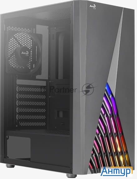 Корпус Aerocool Delta черный без БП Atx 7x120mm 2xusb2.0 1xusb3.0 Audio Bott Psu