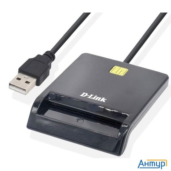 D-link Dcr-100/b1a Usb-считыватель контактных смарт-карт