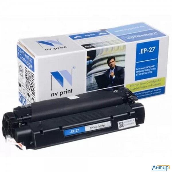 Nvprint Ep-27  Картридж для Lbp3200 Mf3220 Series Laserbase Mf3110/3200/5600/5700