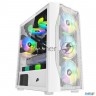 1stplayer Корпус Firebase X3-m White / Matx, Tg / 4x120mm Led Fans Inc. / X3-m-wh-4f1-w