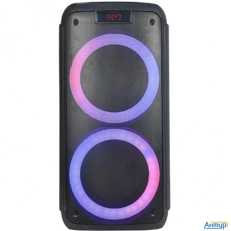 Ritmix Sp-935b Black {bluetooth, 30 Гц -18 КГц, Fm-радио, Rgb-подсветка, Aux, Usb, Microsd (до 32 Гб