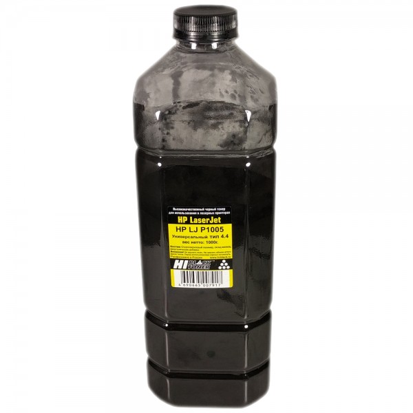 Тонер для Lj P1005 (hi-black) Тип 4.4, 1 кг, канистра Универсальный