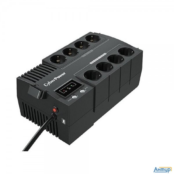 Cyberpower Bs650e ИБП Line-interactive, 650va/390w Usb, (4+4 Euro) {1000592145}