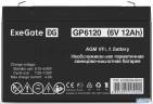 Батарея Exegate Gp6120 (6v 12ah), клеммы F1