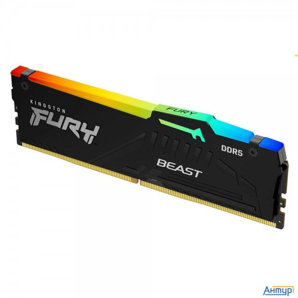 Kingston 16gb 6000mt/s Ddr5 Cl30 Dimm Fury Beast Rgb Expo Kf560c30bbea-16