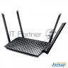 Маршрутизатор беспроводной Asus Rt-ac1200 10/100base-tx черный (dual Band)