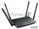 Маршрутизатор беспроводной Asus Rt-ac1200 10/100base-tx черный (dual Band)