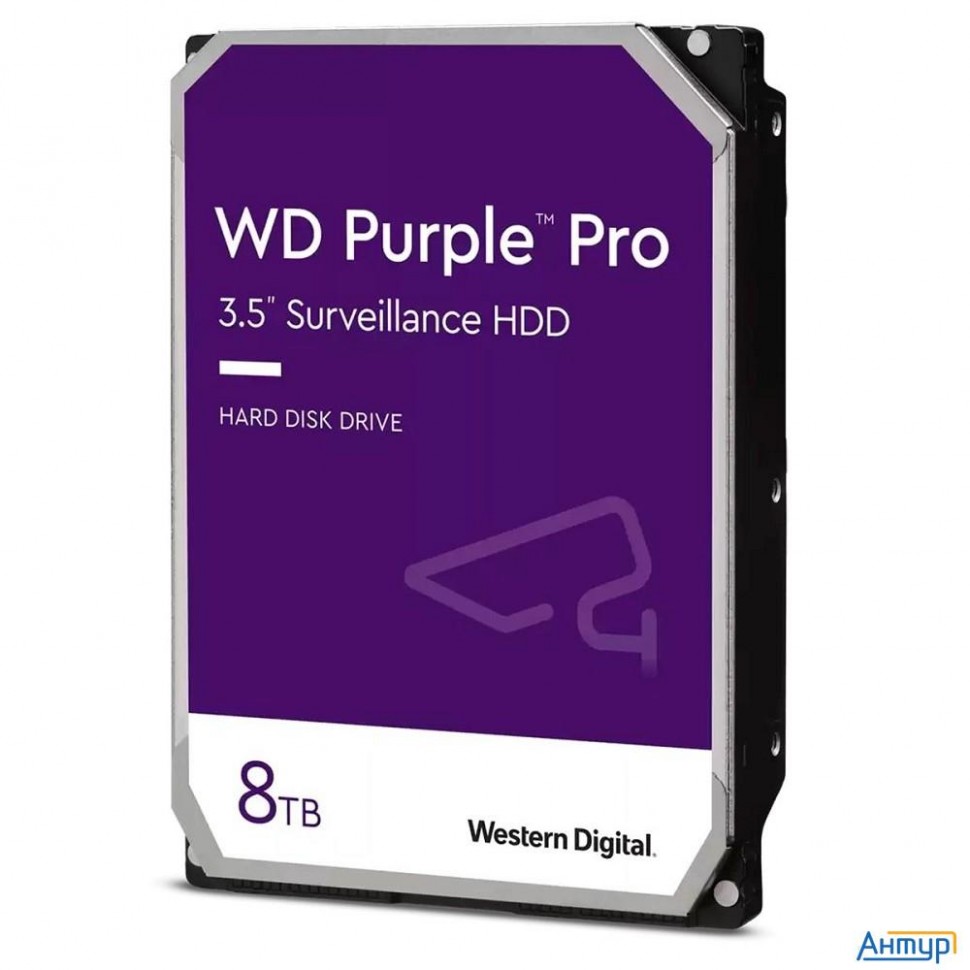 8tb Wd Purple (wd85purz) {serial Ata Iii, 5640- Rpm, 256mb, 3.5"}