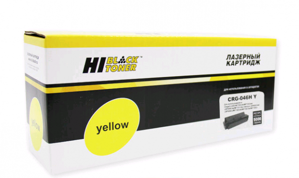 Hi-black Cartridge 046h Y Картридж  для Canon Lbp-653/654/mf732/734/735, Y, 5k