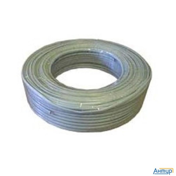 Gembird Кабель телефонный 100м (4-х жильный, 2 пары, плоский) серый/белый (tc1000s-100m)