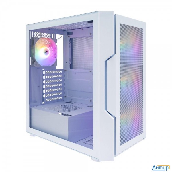 1stplayer Trilobite T7-p White / Atx / 4x120mm Led Fans / T7-p-wh-4f1-w