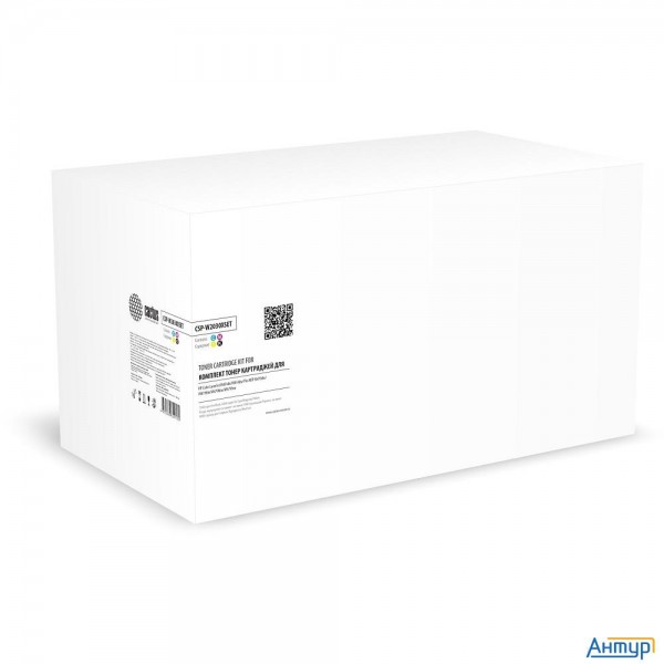Картридж лазерный Cactus Csp-w2030xset 415x черный/пурпурный/желтый/голубой набор х4упак. для Hp Clj