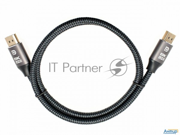 Кабель соединительный Dp-dp 1.4v 8k@60hz  1м, Telecom Pro <tcg750-1m>