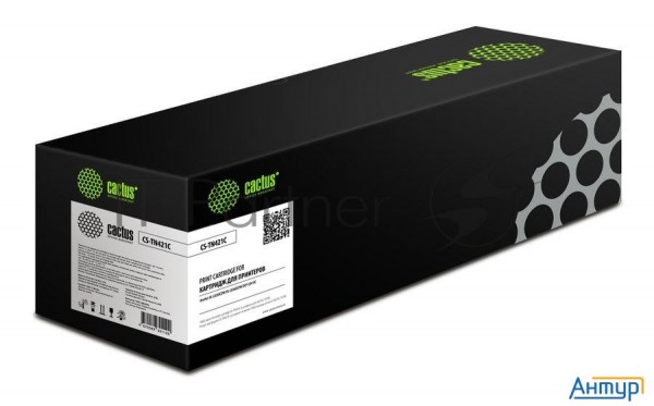 Картридж лазерный Cactus Cs-tn421c голубой (1800стр.) для Brother Hl-l8260cdw/hl-l8360cdw/dcp-l8410c