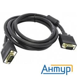 Exegate Ex138950rus Кабель монитор - Svga Card (15m -15m)  5м 2 фильтра Exegate позолоченные контакт