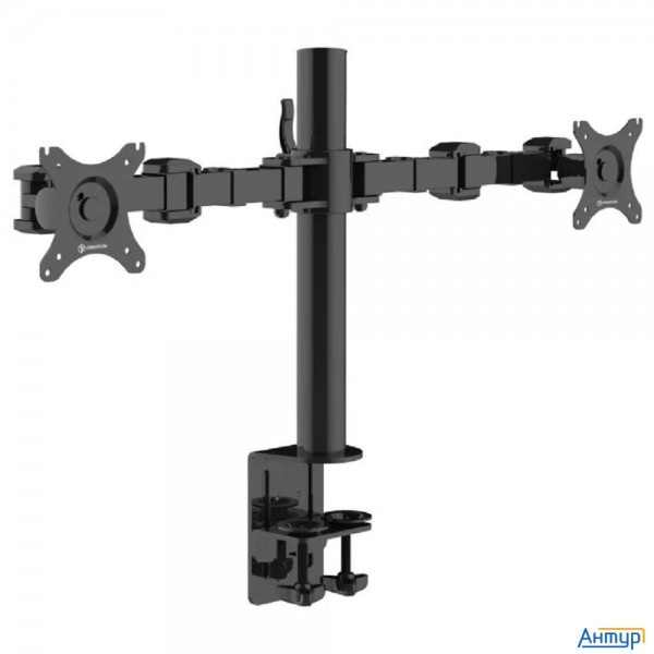 Onkron D221e чёрный {Для экранов с диагональю 10"-32" каждый Максимальная нагрузка: 18кг (2х9кг) Ves