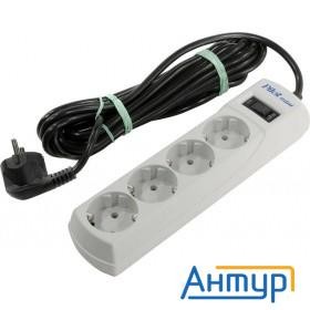 Zis Сетевой фильтр Pilot Mini {4 розетки, с заземлением} 5 м