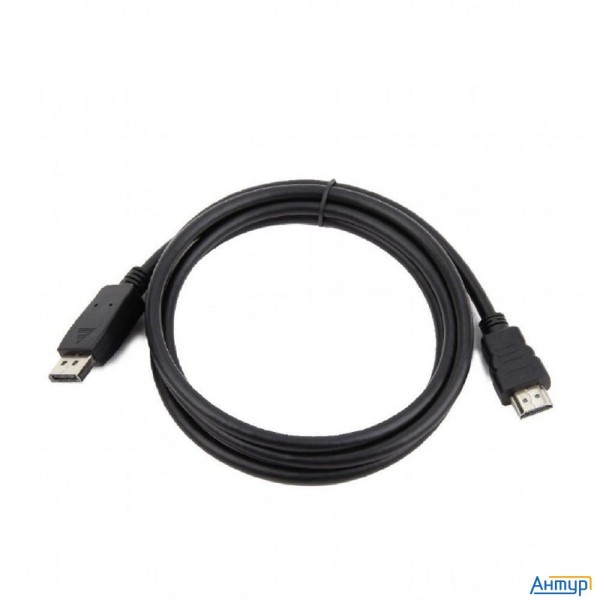 Bion Кабель Displayport - Hdmi, 20m/19m, однонаправленный конвертор сигнала с Displayport в Hdmi, 3м