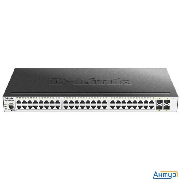 D-link Dgs-3000-52l/b1a Управляемый коммутатор 2 уровня с 48 портами 10/100/1000base-t и 4 портами 1