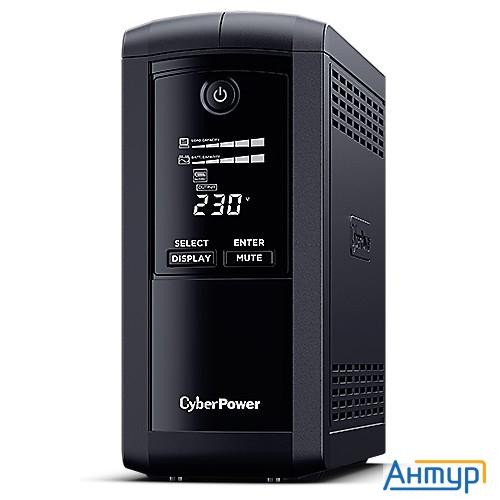 Cyberpower Vp1000eilcd ИБП {line-interactive, Tower, 1000va/550w Usb/rs-232/rj11/45  (6 Iec С13)}
