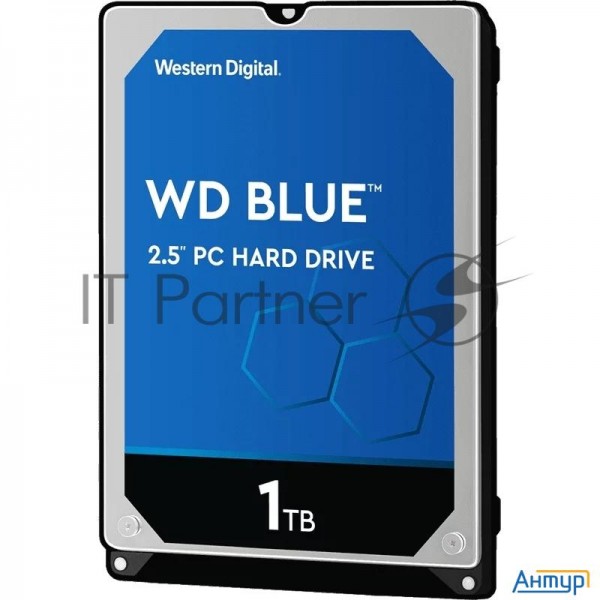 1tb Wd Blue (wd10spzx-08z10t2) {sata 6gb/s, 5400 Rpm, 128mb Buffer}