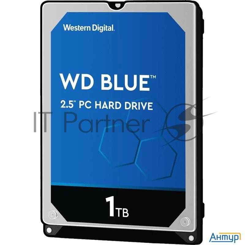 1tb Wd Blue (wd10spzx-08z10t2) {sata 6gb/s, 5400 Rpm, 128mb Buffer}