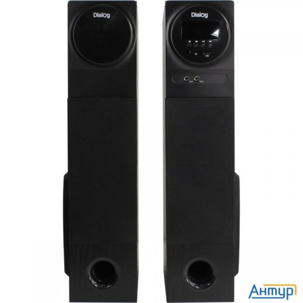 Dialog Progressive Ap-2300 Black - акустические колонки 2.0, 2*40w Rms,  Bluetooth, Fm+usb+sd Reader