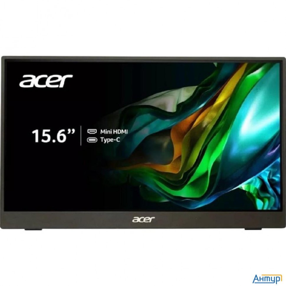 Lcd Acer 15.6" Pm161qjbmiuux  Portable Monitor {ips 1920x1080 60hz 6ms 250cd 800:1 Mini Hdmi 2xusb T