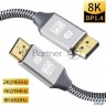 Кабель соединительный Dp-dp 1.4v 8k@60hz  3м, Telecom Pro <tcg750-3m>