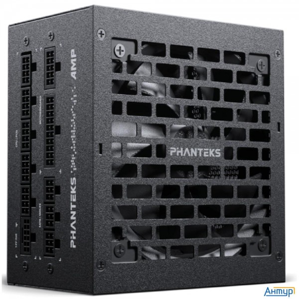 Phanteks Amp Gh 850w (80 Plus Gold, Atx 3.1, Pcie 5.1, Apfc, 120mm Fan, Fully Modular, Black) / Ph-p