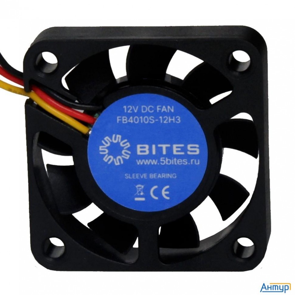 5bites Вентилятор Fb4010s-12h3 40x10 / Sleeve / 6000rpm / 3p