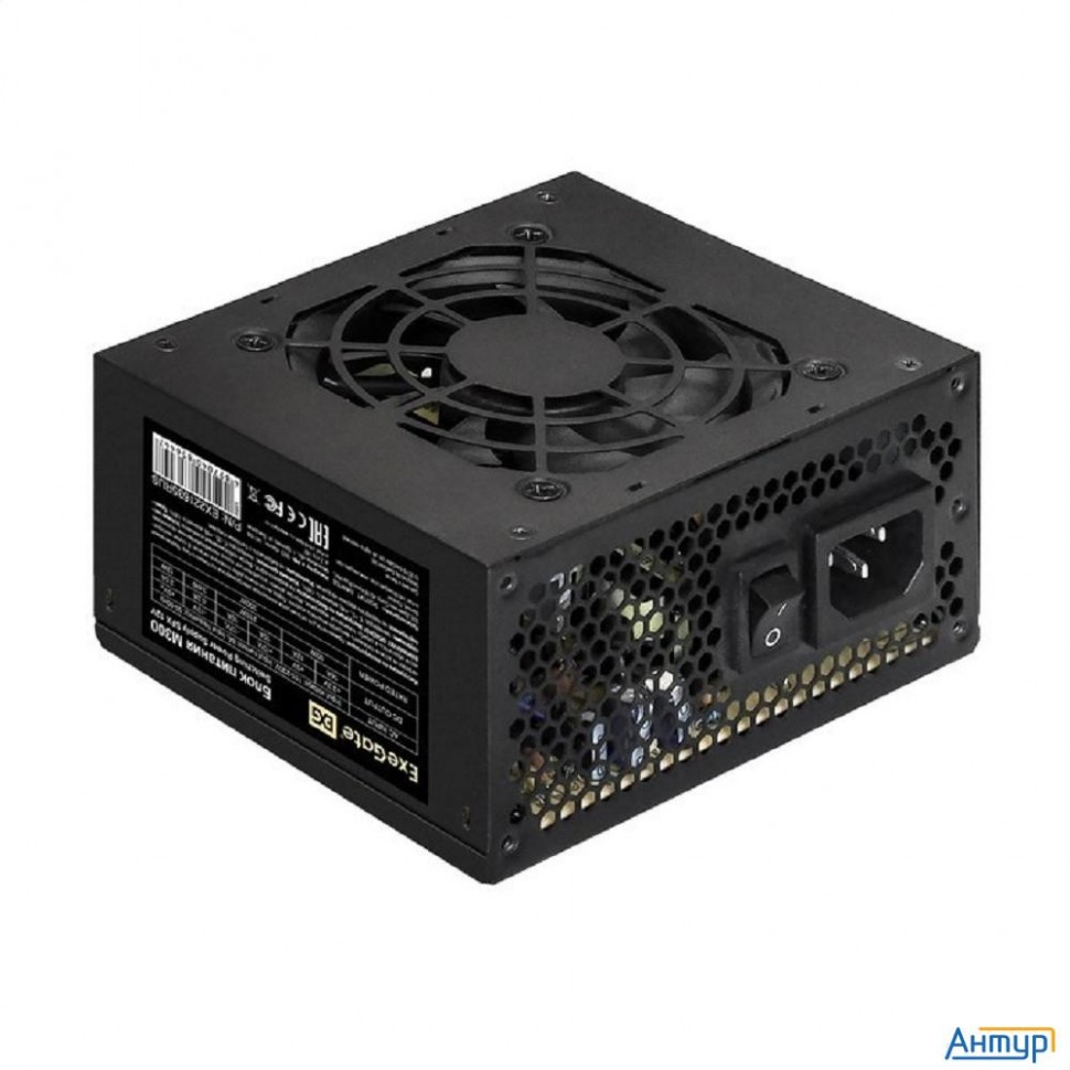 Exegate Ex292282rus Блок питания 550w Exegate M550 (sfx, Apfc, КПД 87% (80 Plus Silver), 8cm Fan, 24